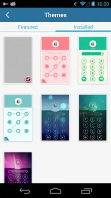 AppLock Theme Pink android App screenshot 3